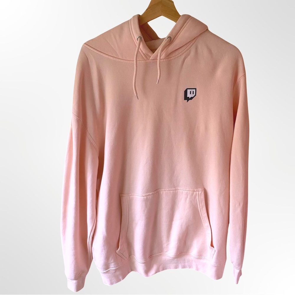 Pink Twitch TV Sweatshirt